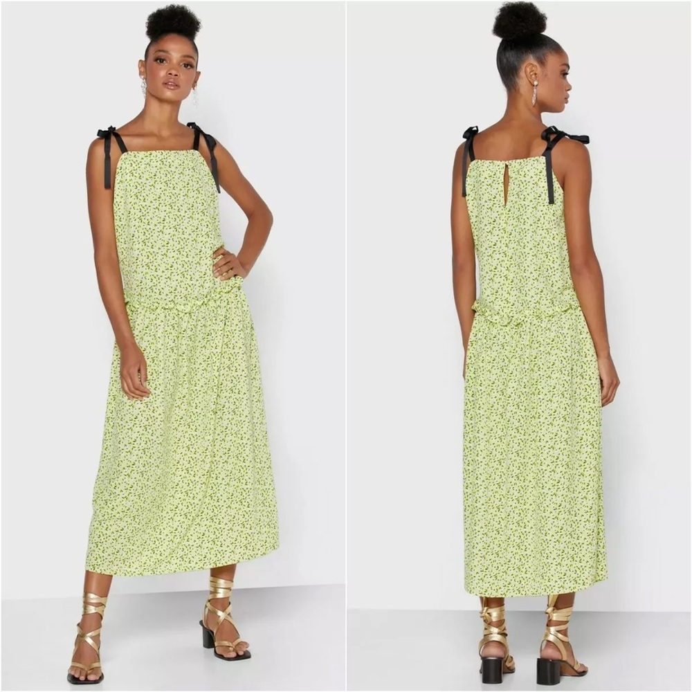NWOT Drop waist midi dress